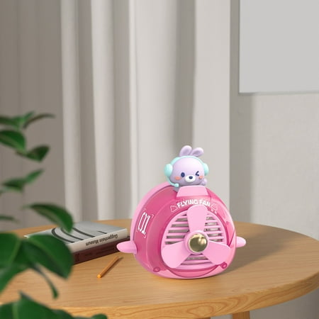 

Herrklp Fans New Refrigerator USB Charging Outdoor Portable Silent Cute Pet Handheld Fan Gift