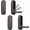 Gray, variant on PETGLE 2 Pcs Extended Folding Coat Hooks Wall Mounted, 4.33 in Gold Foldable Wall Hooks Heavy Duty Valet RV Hooks Bathroom Towel Hooks Robe Hooks for Hanging Towels Clothes Coat Hat Bags