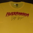 thumbnail image 2 of Hulk Hogan Autographed Wrestling Deluxe Framed Hulkamania Yellow T-Shirt, 2 of 2