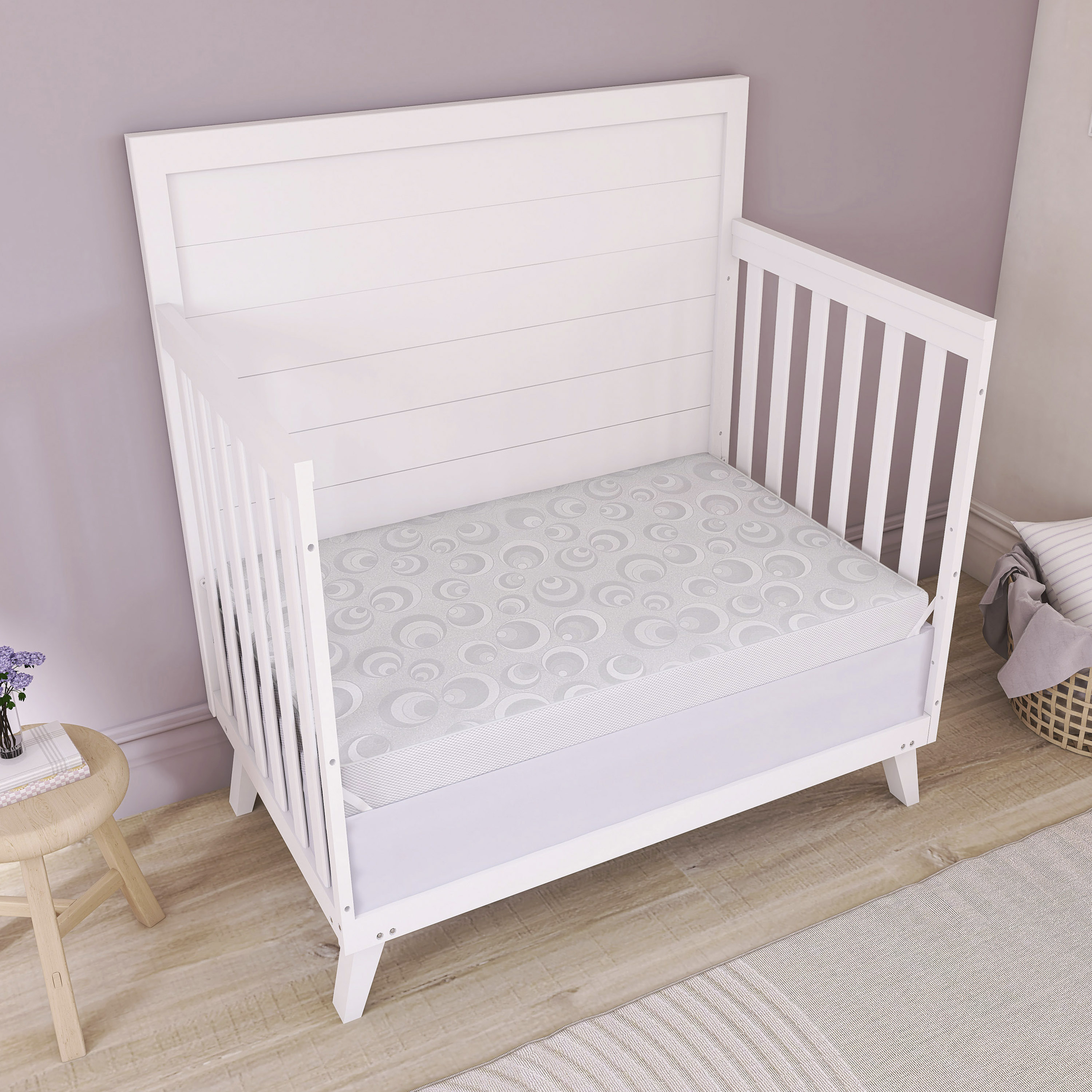 Dream On Me 2-In-1 Breathable 3" Mini Crib Mattress photo 6