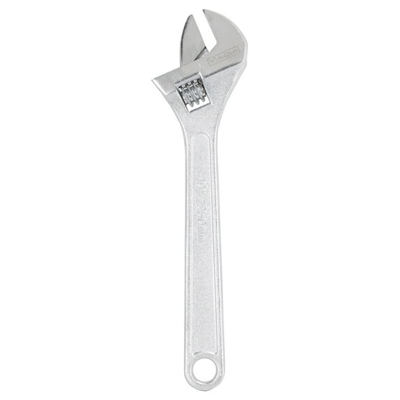 ProSource WC917-07 Adjustable Wrench, 10 in OAL, Drop Forged Vanadium, Chrome