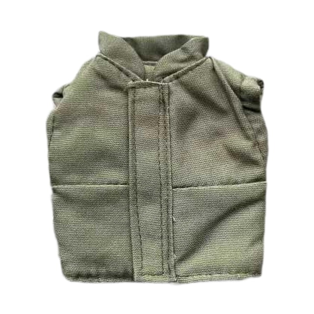 Chaleco a escala 1:6, accesorio de ropa en miniatura, prenda de vestir para figura de cuerpo de 12 ", modelo de muñeca, vestir