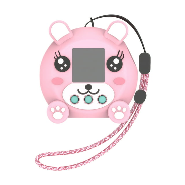 Funda de silicona ligera Bearachild para Punirunes juguete Digital interactivo cordón cómodo y seguro Rosa