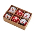 thumbnail image 3 of 6 adornos de bolas de Navidad de fieltro Strade Fareast Limited decorativos, 3 of 8