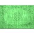 thumbnail image 1 of Ahgly Company Indoor Rectangle Persian Emerald Green Traditional Area Rugs, 7' x 9', 1 of 4