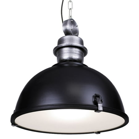 Warehouse Lighting Large Industrial Warehouse Black Pendant Light - Warehouse Barn Hanging Pendant Light - Title 24 Compliant ()
