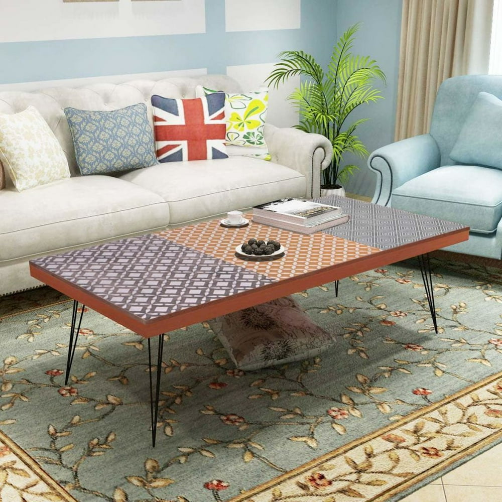 vidaXL Coffee Table 47.2"x23.6"x15" Brown