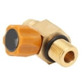 thumbnail image 4 of Adaptador de recarga de cilindro de CO2 G1/2 14, alta presión, M18x1.5, adaptador de válvula de CO2 de repuesto, convertidor de rosca, presión máxima de 5000psi, dorado, 4 of 8