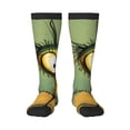 thumbnail image 1 of Fotbe Quirky Cartoon 123 Calcetas Divertidas Estampadas para Hombre y Mujer, Calcetas de Algodón hasta la Rodilla para Caminar, Correr, Enfermería y Embarazo, 1 of 6
