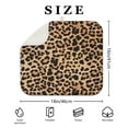 thumbnail image 2 of Animal Print Cheetah Dish Mat – Trendy Leopard Pattern for Modern Kitchen Counter Decor, 2 of 5