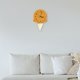 thumbnail image 3 of Reloj de pared Reloj de dormitorio Estilo nórdico Reloj decorativo de pared creativo para el hogar Reloj colgante para pared de salón Decoración del Amarillo oscuro BLESIY Reloj colgante, 3 of 6