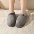 thumbnail image 6 of BERANMEY Cozy Platform Fuzzy Slippers for Women and Men Short Ankle Slippers with Anti-Slip Sole Lined with Warm Furry Perfect for Indoor & Outdoor Use, 6 of 8