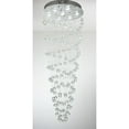 thumbnail image 2 of Bethel International 7-Light Chrome Chandelier With Clear Crystal Accents, 2 of 4
