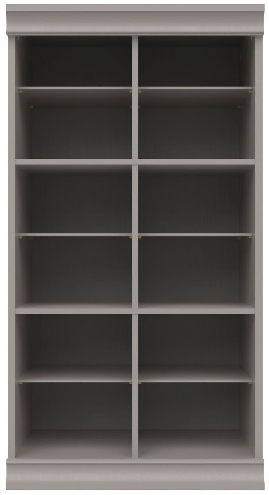 closetmaid 25 cube shoe storage on Closetmaid 21mc Ds Modular Closet System Adjustable Divided Shelf Unit Walmart Com Walmart Com