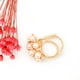 thumbnail image 2 of Anillo de la bufanda perla diseño simple todo-partido flor vendimia moda joyería decorativa joyería multiusos mantón a múltiples posnos día de san valentín regalo de oro Noticed AP004607-01, 2 of 7