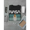 thumbnail image 3 of NASA Nasa Space Shuttle Retro Color T-Shirt Men -NASA Designs, Male XX-Large, 3 of 4