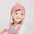 thumbnail image 3 of Sun Protection Hat, Fleece Hats with Scarves for Kids, 3 of 4