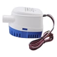 thumbnail image 2 of Bomba de agua CC automática con interruptor de flotador, 24 V, 1,9 A, elevación de 4 m para uso en sentina y sumergible, 2 of 8