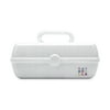 Caboodles Pretty In Petite Cosmetic Case, Shooting Star - Silver Grey Sparkle over Silver Grey Sparkle