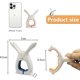 thumbnail image 2 of Paquete de 8 pinzas para toallas de playa para sillas de playa, sillas de piscina o cruceros, pinzas resistentes de plástico de silicona, evitan que la toalla se vuele, pinzas para ropa con fuerte, 2 of 5