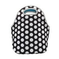 thumbnail image 2 of 100Fens Insulated Neoprene Lunch Bag Tote Handbag Lunchbox Food Container Tote Cooler Warm Pouch For School Work Office, 2 of 5