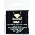 thumbnail image 3 of Congratulations Grad Midnight Black 2.5 x 2.5 Vinyl Refrigerator Magnet, 3 of 5