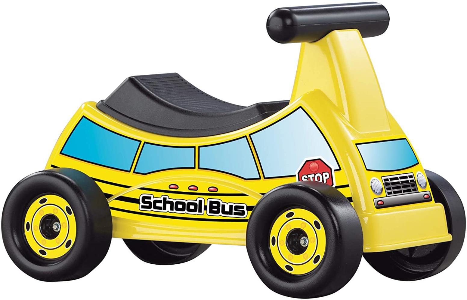 American Plastic Toys School Bus Ride-on Yellow Model30010 for sale online