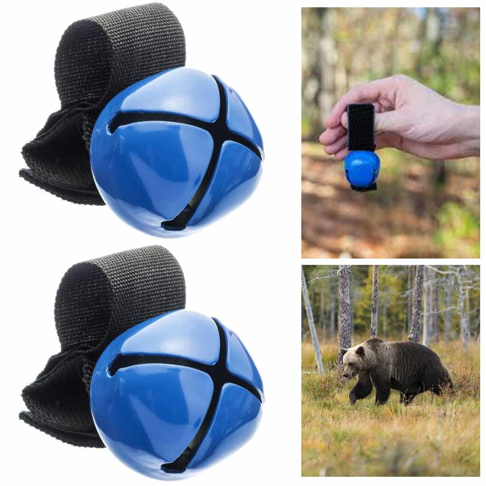 2PC Loop Strap Anti Bear Bell Silencer Startling Animals