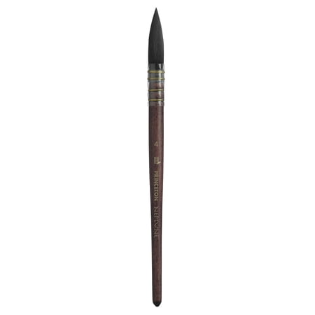Princeton Brush Neptune Synthetic Squirrel Watercolor Brush, Quill, 4