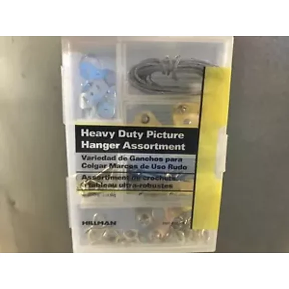 Heavy Duty Picture Hanger Assortment Kit