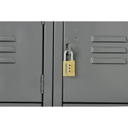 Brinks Solid Brass 30mm Resettable Combination Padlock with 1 3/16in Shackle
