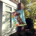 thumbnail image 2 of Carolines Treasures CK3234CHF Happy Birthday Chocolate Labrador Retriever Flag Canvas House Size, 2 of 4