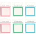 thumbnail image 1 of Notes Post-it Pailletées, Notes Post-it Transparentes Pastel, Blocs-Notes Mémo Autocollants Mignons, Blocs-Notes Transparents Pailletés Papeterie, Notes Transparentes, Petite Liste de Tâches, Fournitures de Bureau, 1 of 7