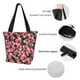thumbnail image 4 of Balery Trendy Floral Bolsa de Hombro con Diseño, Bolsa Grande y Duradera, Bolsa Versátil para Compras, 4 of 6