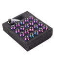 thumbnail image 4 of 20pcs Wheel Lug Nuts T304 Stainless Steel 1.8in Height For Car Modification, 4 of 8