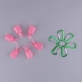 thumbnail image 4 of S SERENABLE 6pcs Shrimp Fishing Lure Cover Squid Jig Hook Protector w/ D Keychain Pink, 4 of 9