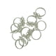 thumbnail image 4 of 10 piezas ajustable hueco 3D latón filigrana cóctel cóctel / Base de gran tamaño DIY fabricación de plata Yinane Base de anillo de latón de flores, 4 of 7
