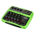 thumbnail image 2 of Muslady B6 Mezclador de Audio Portátil de 6 Canales Consola de Mezcla USB Soporta Conexión BT con Tarjeta de Sonido Incorporada y Alimentación Fantasma de 48V, 2 of 6