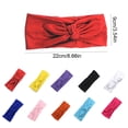 thumbnail image 3 of Minnieouse Diadema Lazo sólido Nudo Deportes Banda para el sudor ajustable Orejas de conejo Envoltura Elástica Accesorios para el cabello Sombreros Type3 NO3 Minnieouse AP010701-01, 3 of 6