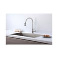 thumbnail image 3 of Elegant Lighting Sem Single Handle Pull Down Sprayer Kitchen Faucet In Brushed Nickel, 3 of 6