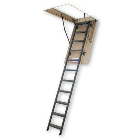 Fakro 8.10 ft. Insulated Steel Attic Ladder