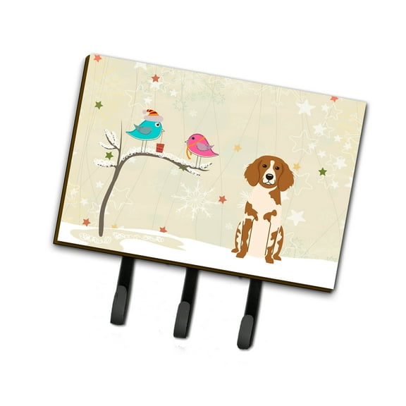 Christmas Presents between Friends Brittany Leash or Key Holder