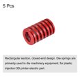 thumbnail image 3 of Unique Bargains Die Ressort 5 Pack TM 20mm OD 30mm Spirale d'Estampage de Charge Moyenne Meurent Ressorts, Rouge, 3 of 6