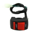 thumbnail image 2 of Universal Motorcycle Handle Bar Control Light On Off Switch for, 2 of 6