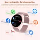 thumbnail image 4 of Smartwatch ZL02CPRO Relojes inteligente mujer display de 1.28" con correa color rosa, 4 of 8