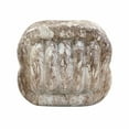 thumbnail image 2 of Love Knot Grey Faux Marble Indoor / Outdoor Accent Stool, 2 of 6
