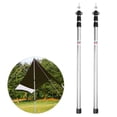 thumbnail image 1 of Tent Rod,Tent Support Rods Thicken Alloy Tent Shelter Tarp Pole Support Rods Shelter Pole Poles Tent Pole Adjustable Tent Tarp Pole Poles Alloy Tent Pole Rods Shelter Tarp Adjustable Tent Support, 1 of 7