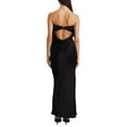 thumbnail image 5 of Qmyliery Women Sleeveless Backless Dress, Solid Color Strapless Elegant One-Piece, Cocktail Party Wedding Banquet Dress, 5 of 7