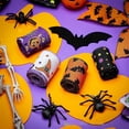 thumbnail image 6 of Clearance Under $1.96! 1PACK Halloween Decorative Ribbon Set, Wired Edge Craft Tape with Bat & Pumpkin Prints, Cloth, (One Size, C), 6 of 6