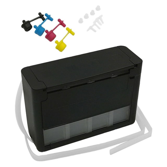 Tachiuwa Continuous Ink Supply Kits Easy to Use Ink Cartridges for Printer Accessories